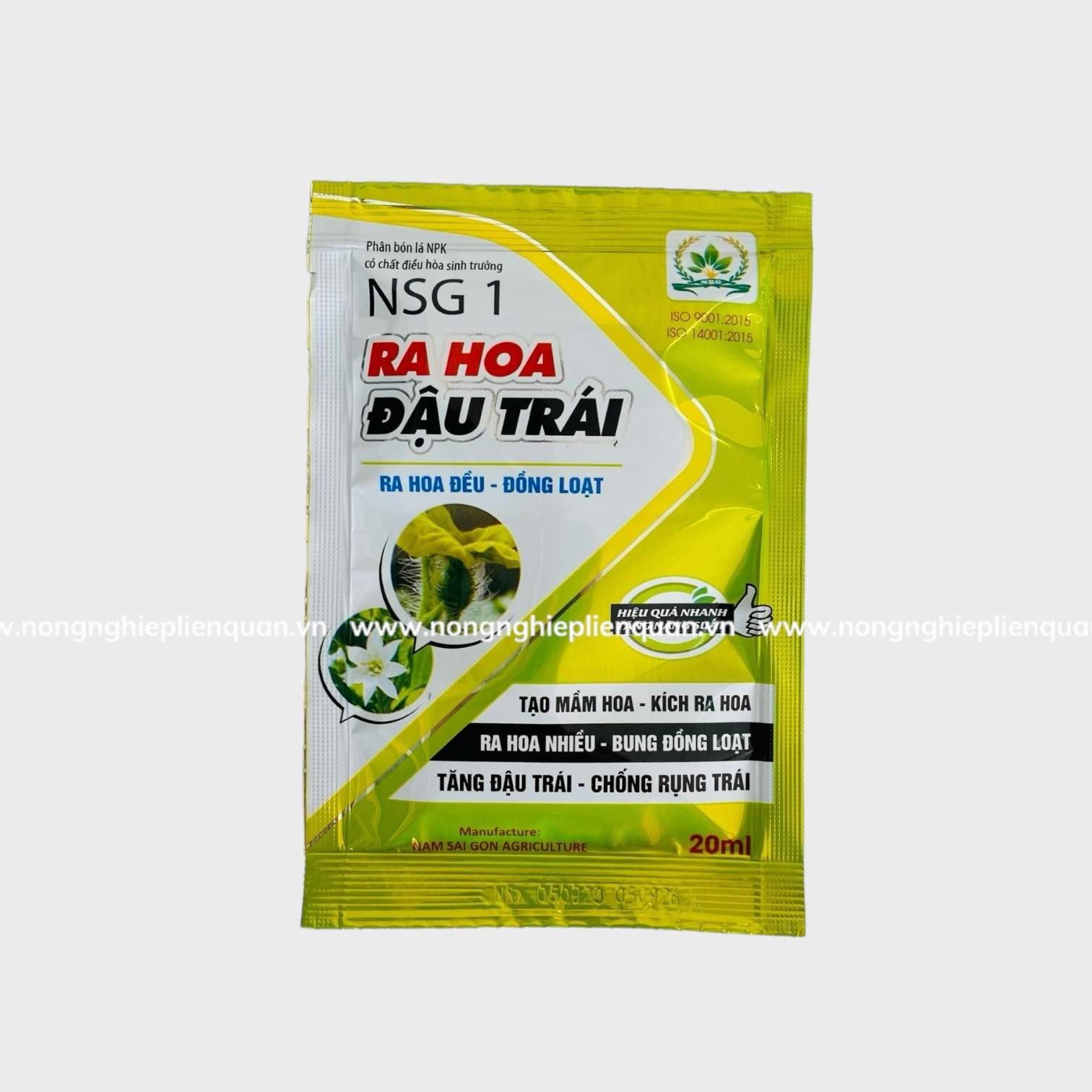 RA HOA ĐẬU TRÁI NSG ( 20ml)