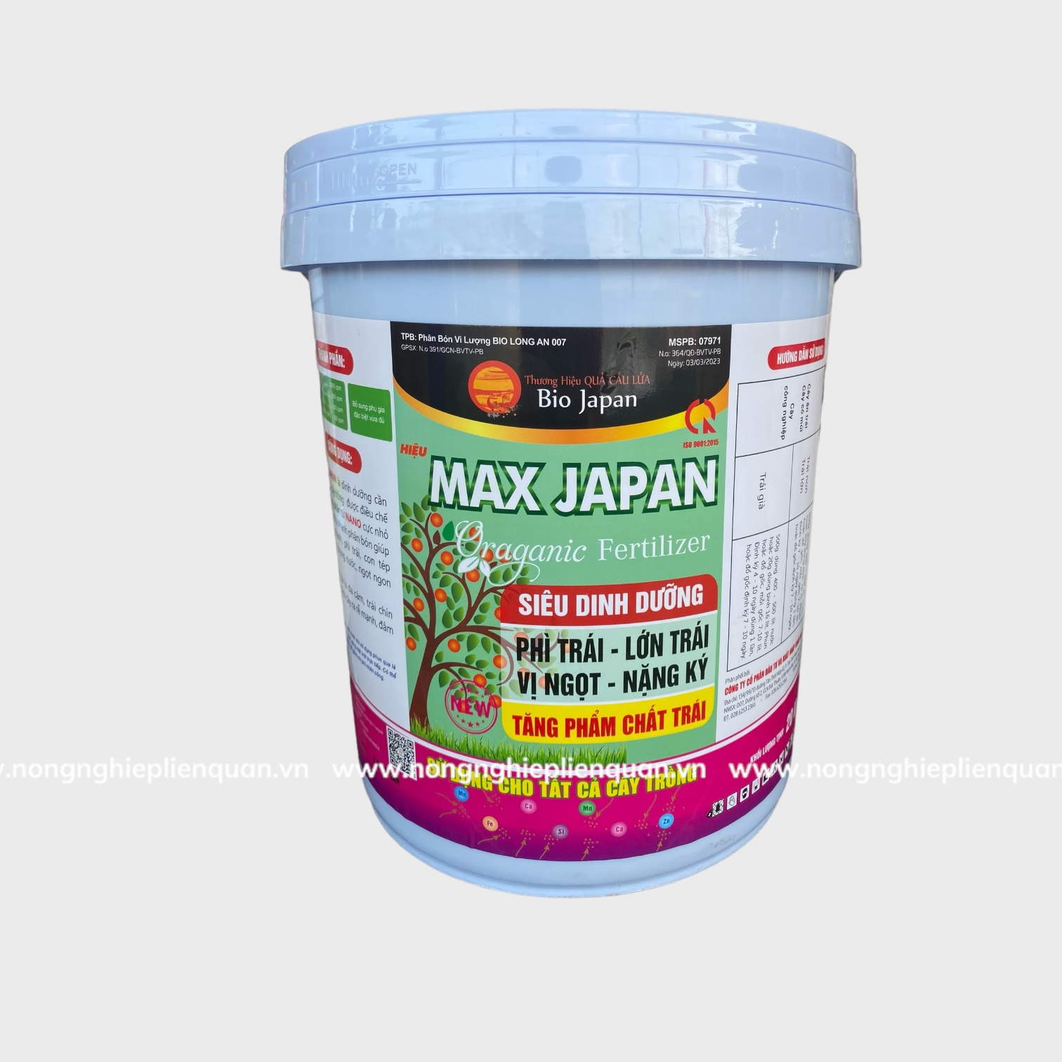 XÔ MAX JAPAN (20kg)