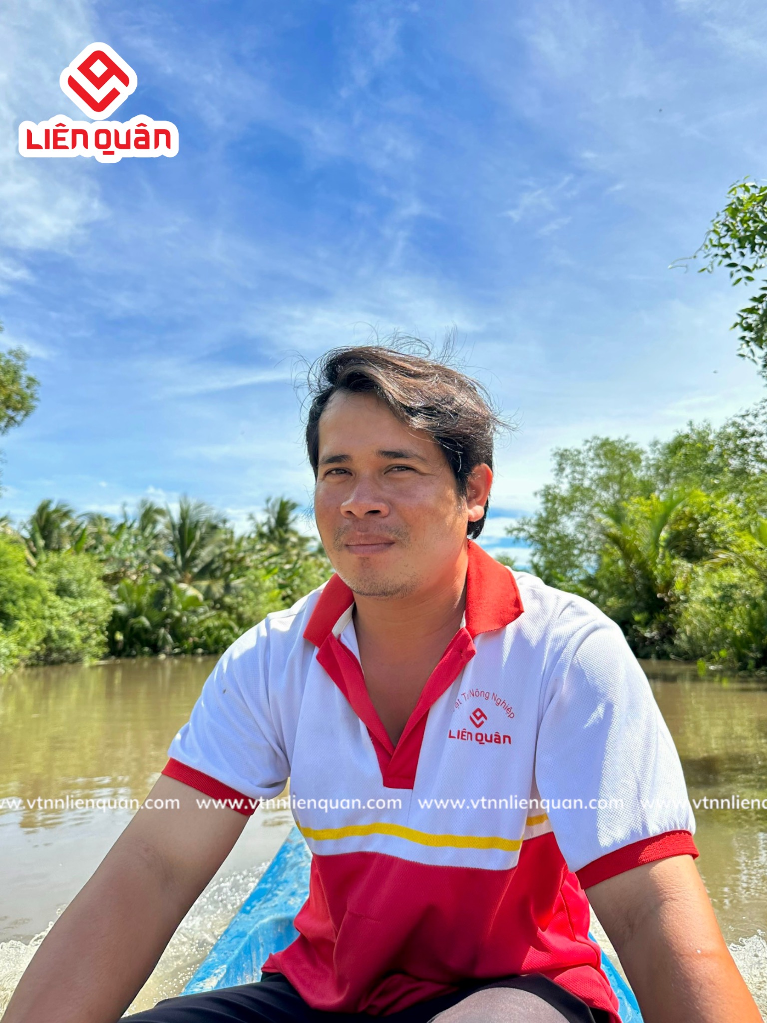 TeamLiênQuân thăm ruộng Anh Tha - Cây Sộp - Kế Sách - Sóc Trăng