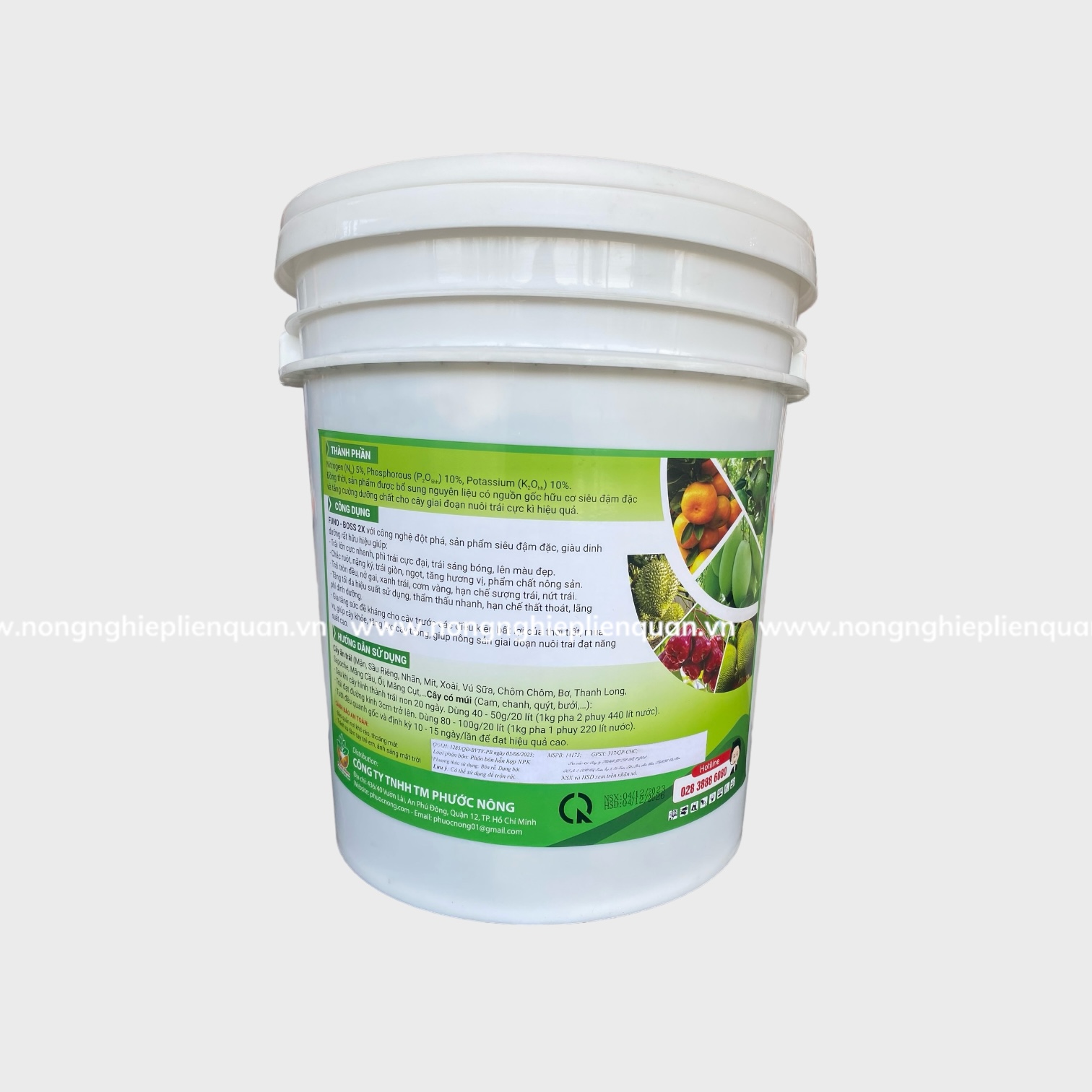 XÔ FUNO BOSS 2X (20KG)