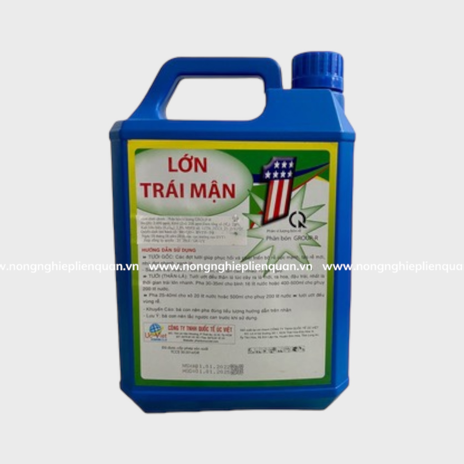 Can Lớn trái mận (5Lít) UV