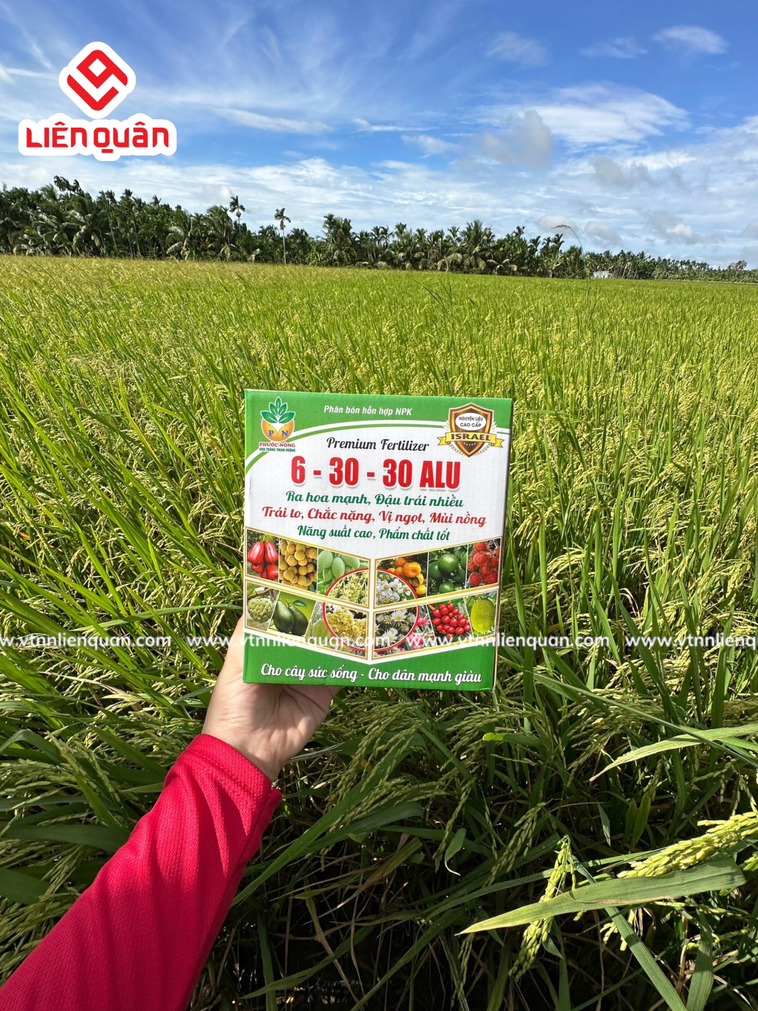 TeamLiênQuân Thăm Ruộng Hia Đạt ở Cây Sộp - Kế Sách - Sóc Trăng