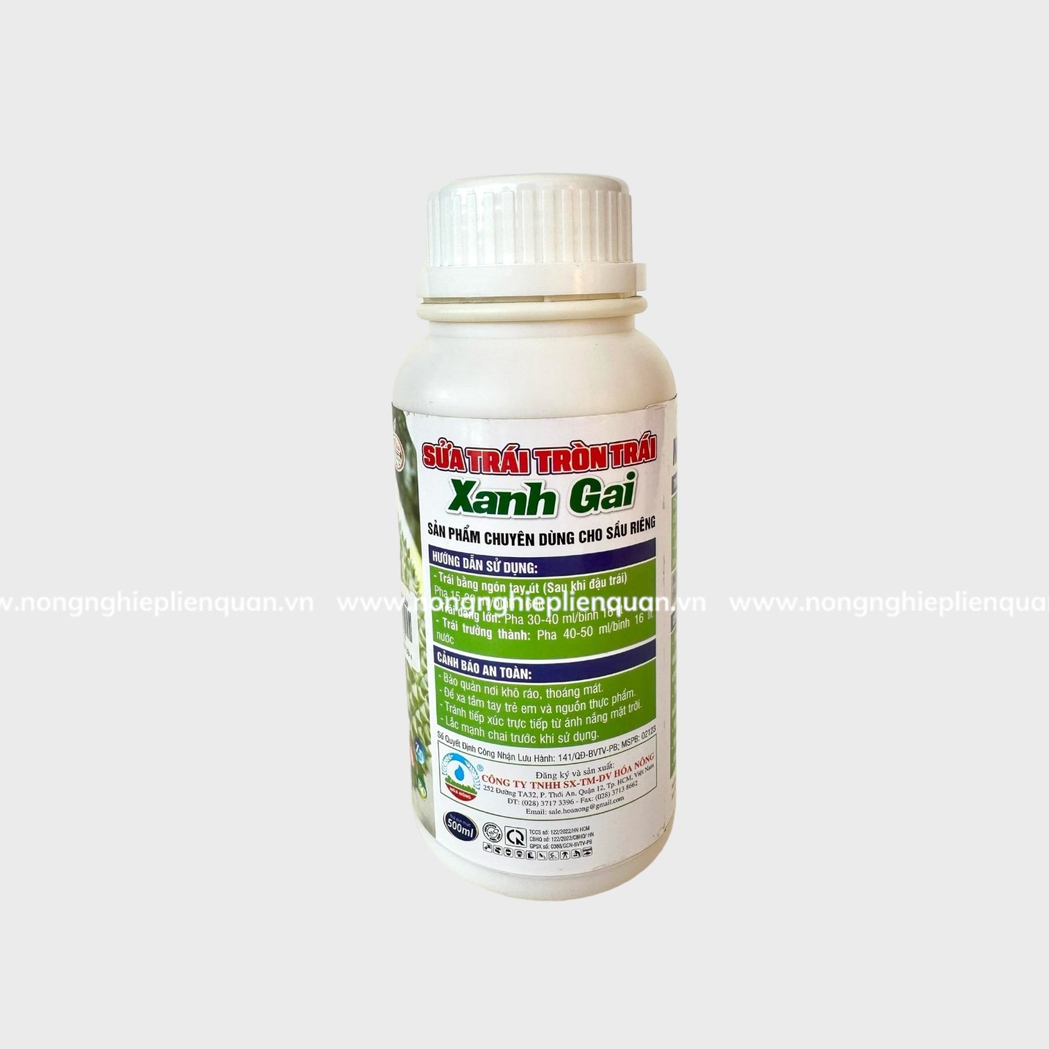 SỬA TRÁI TRÒN TRÁI XANH GAI (HN)