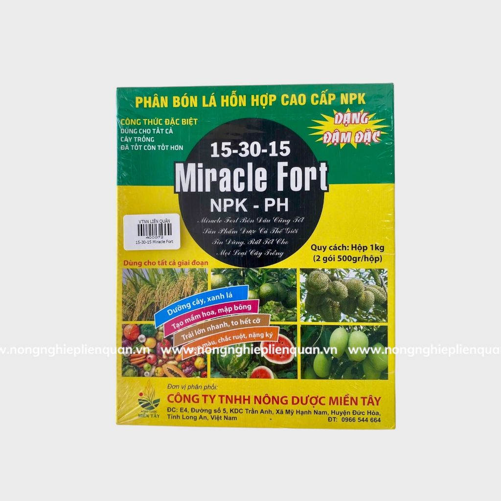 15 - 30 - 15 MIRACLE FORT