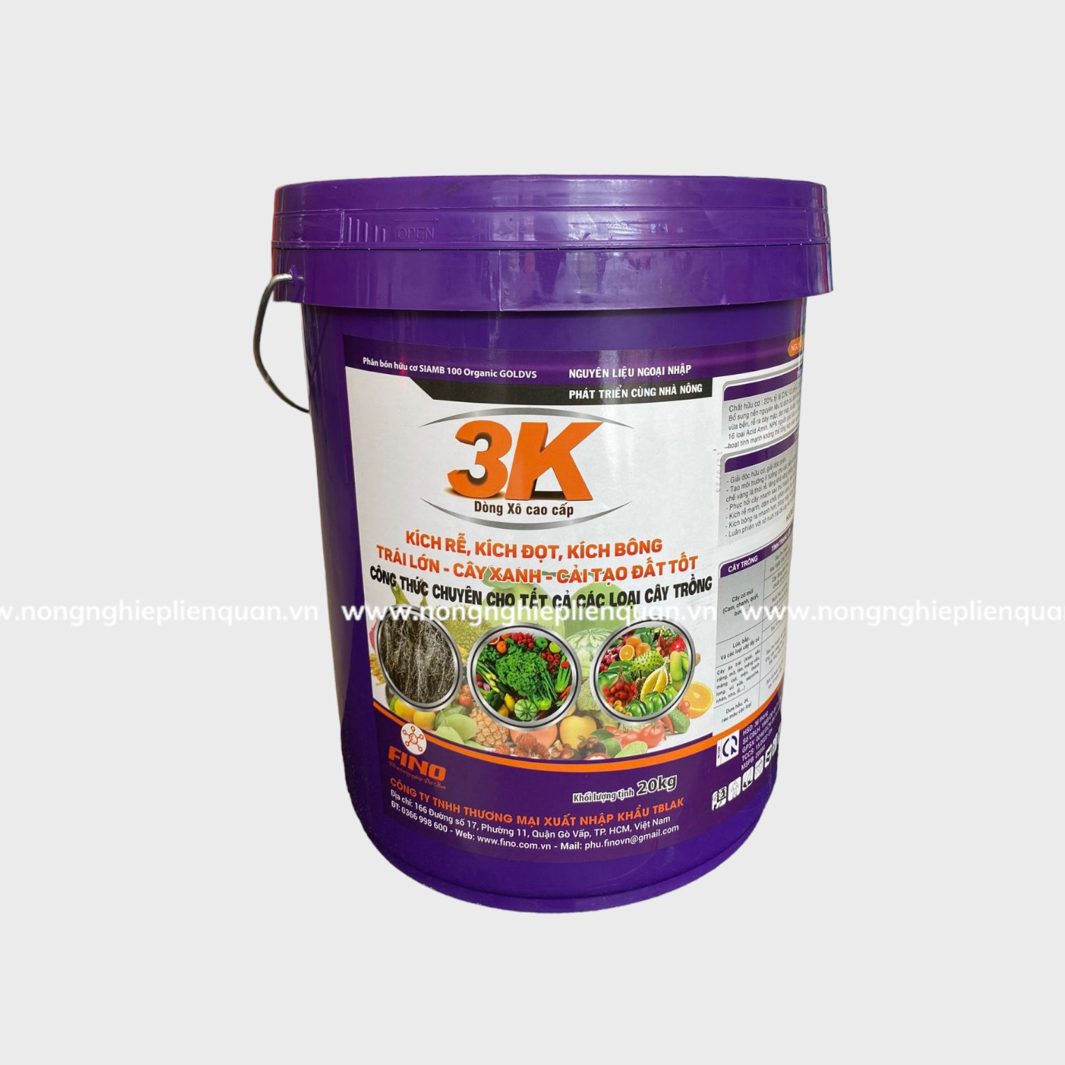 XÔ 3K (20kg)