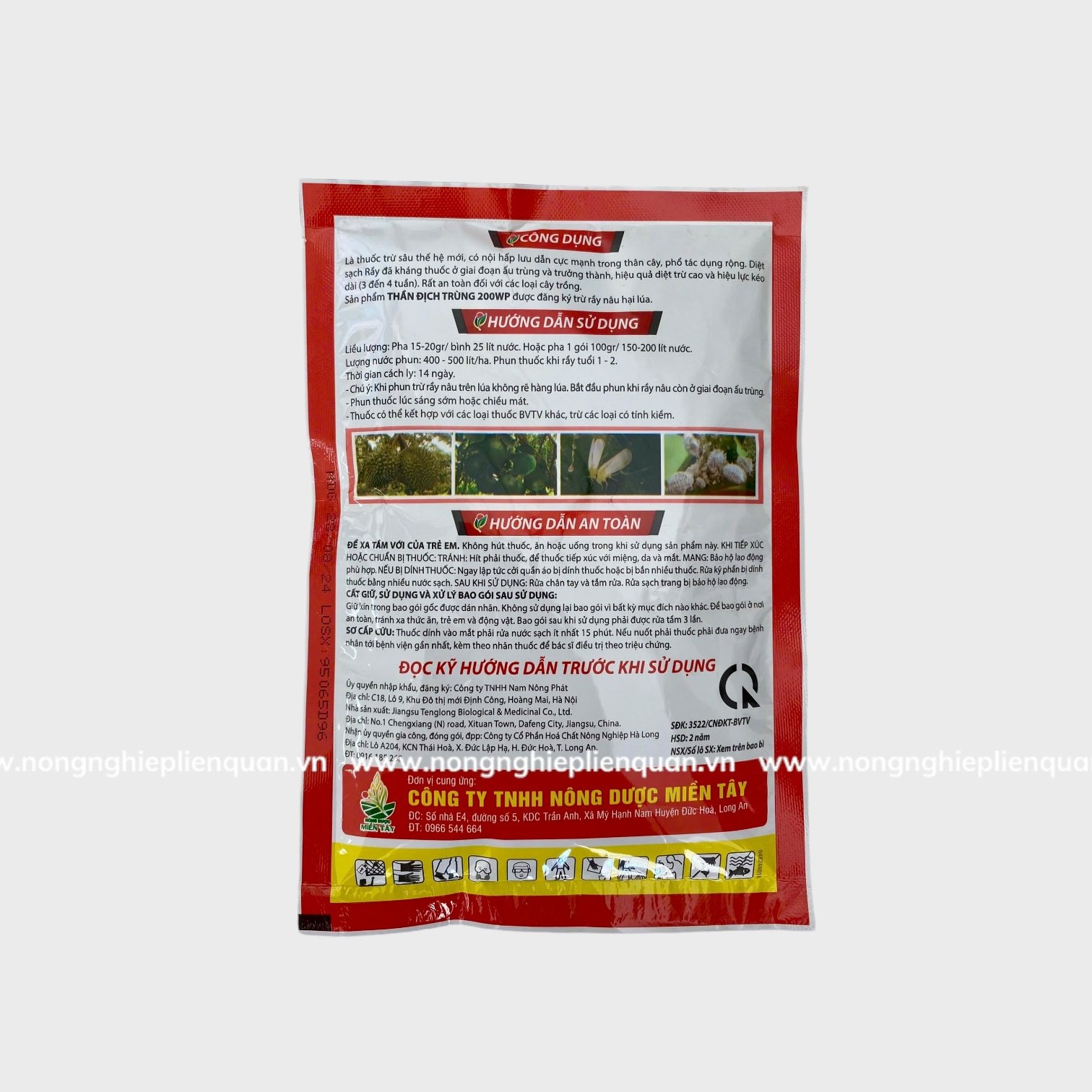 THẦN ĐỊCH TRÙNG 200WP (100G)