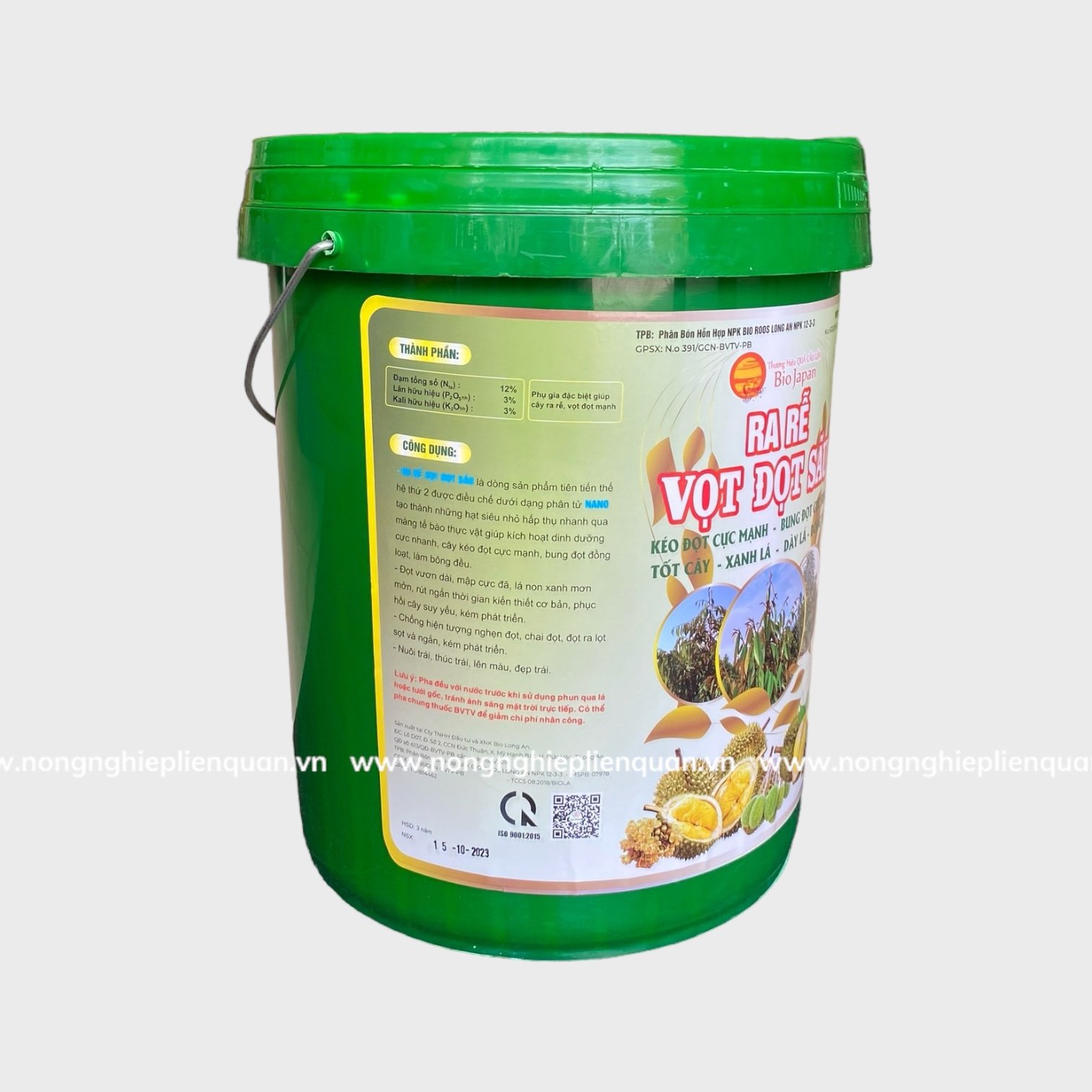 XÔ RA RỄ VỌT ĐỌT SẦU (20KG)