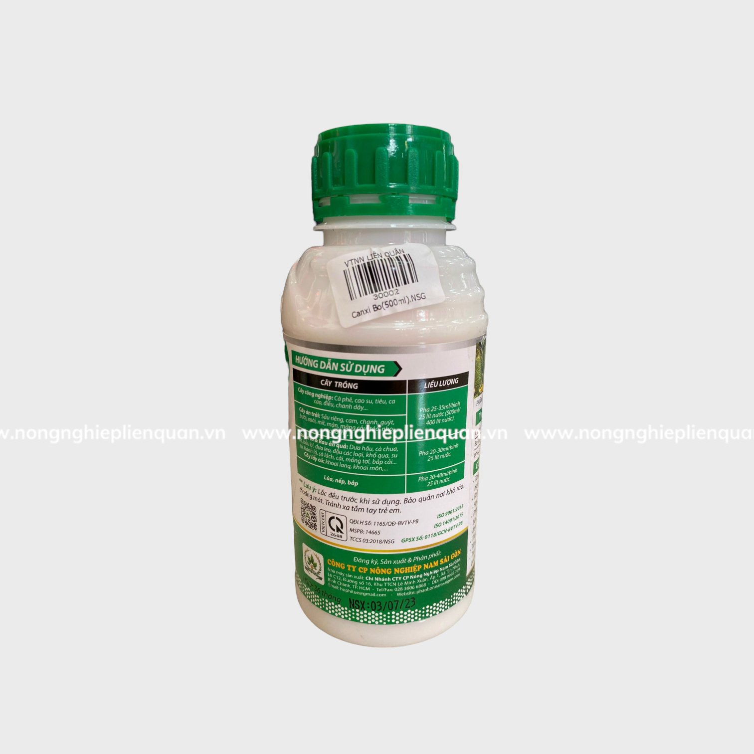 KALI BO SỮA(500ml)