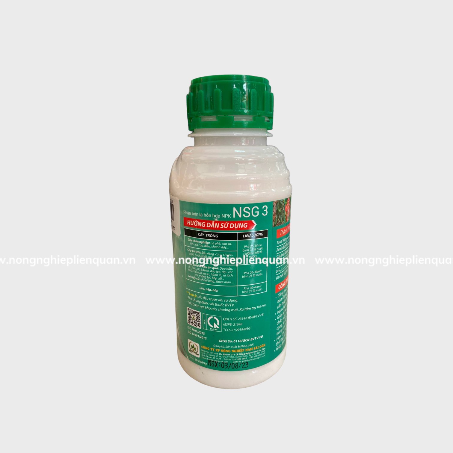 KALI BO SỮA(500ml)