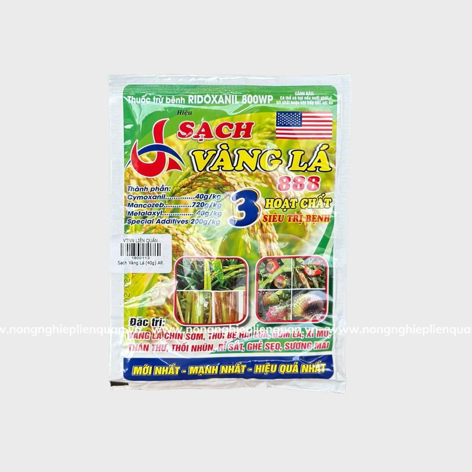 SẠCH VÀNG LÁ (40G)