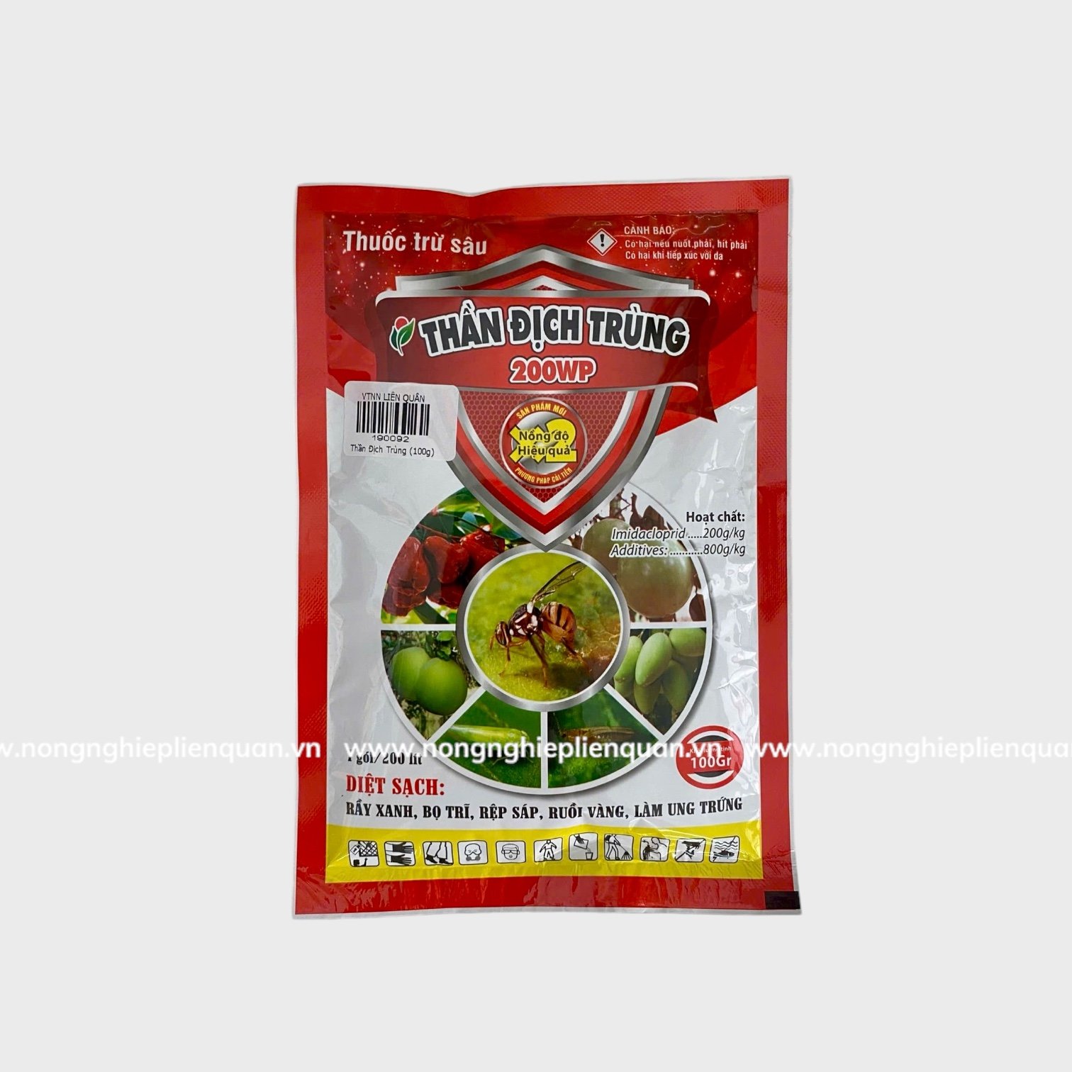 THẦN ĐỊCH TRÙNG 200WP (100G)