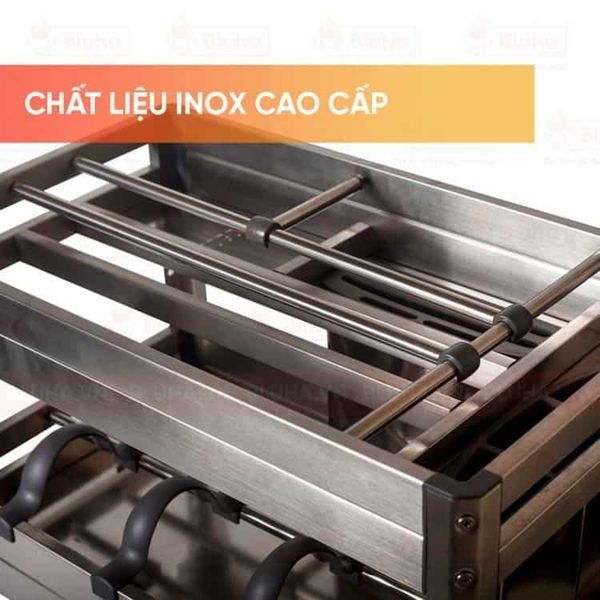 Giá chai lọ dao thớt EuroGold Inox hộp