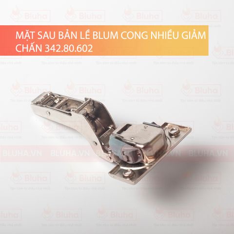Bản lề  Blum giảm chấn cong hẳn 342.80.602 - Clip Top 107°