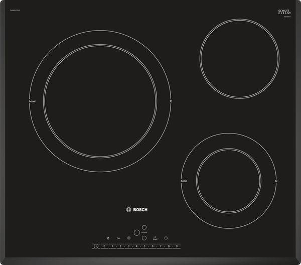 Bếp điện Bosch 3 vùng nấu PKK651FP1E