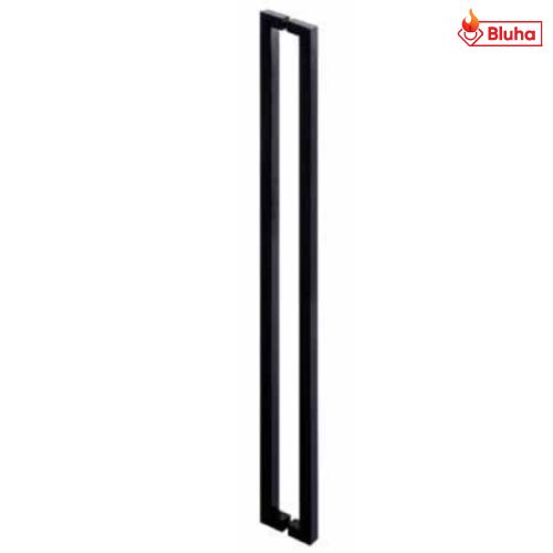 Tay nắm kéo dạng vuông Hafele màu đen 903.08.507