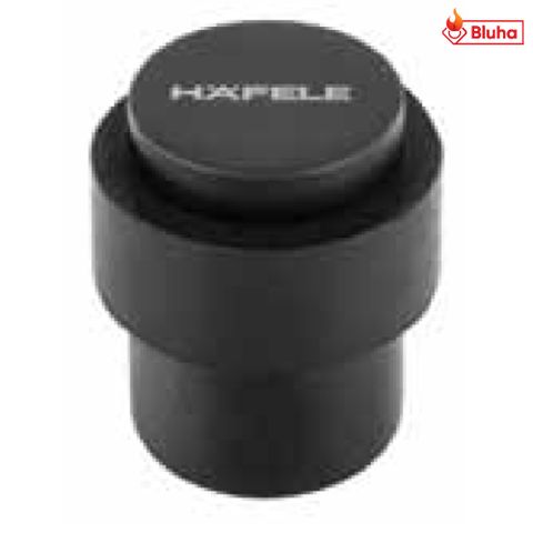 Chặn cửa gắn sàn Hafele màu đen 937.56.403