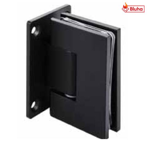 Bản lề kính tường 90° Hafele màu đen 981.00.503