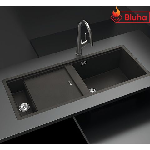 Chậu rửa bát Hafele  WORK STATION  đá Granite HS-GDD11446 D-150 570.35.340