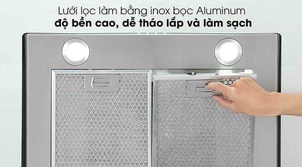 Máy hút mùi Kocher K-8870/8890 kính cong