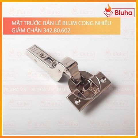Bản lề  Blum giảm chấn cong hẳn 342.80.602 - Clip Top 107°