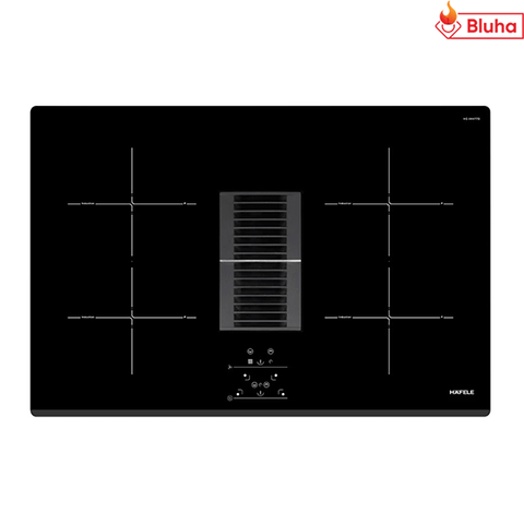 Bếp điện từ kết hợp hút mùi Hafele 4 vùng nấu HC-IHH77D