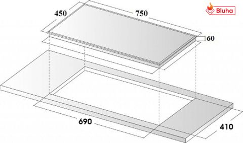 Bếp từ Eurosun EU-T895G