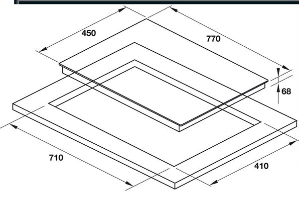 Bếp từ kết hợp điện Hafele 536.01.705