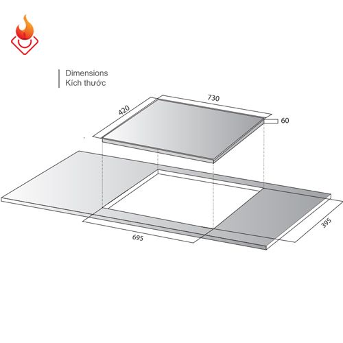 Bếp từ Kocher DI-633