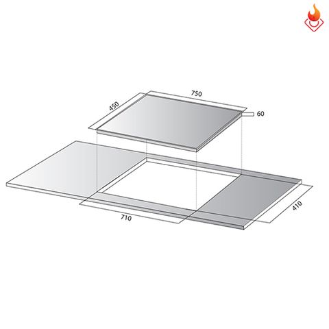 Bếp từ Kocher DI-855GE made in Gemany