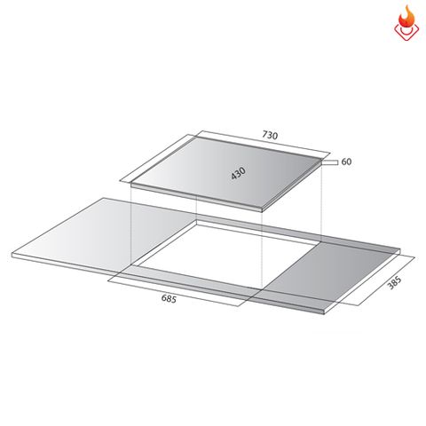 Bếp từ Kocher DI-881GE made in Gemany