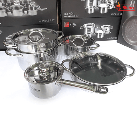 Bộ nồi Fivestar 5 món mới