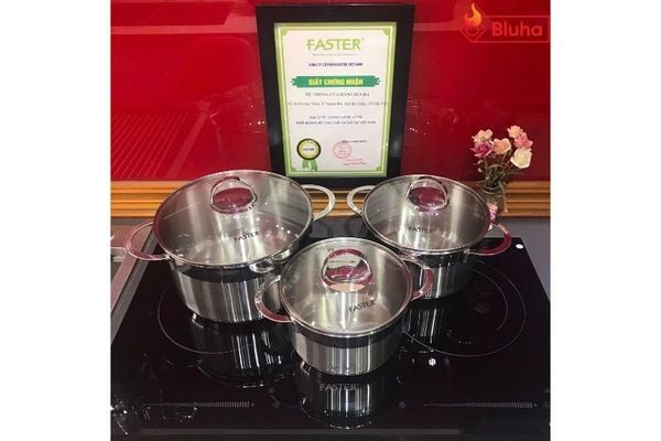Bộ nồi inox Faster Melody