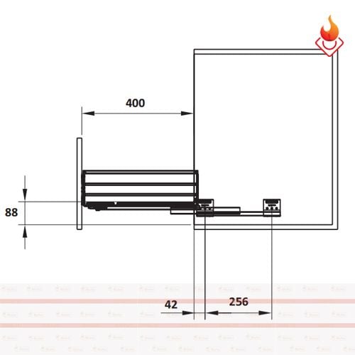 Bộ rổ chén đĩa Cucina Hafele Cappella inox mạ crom