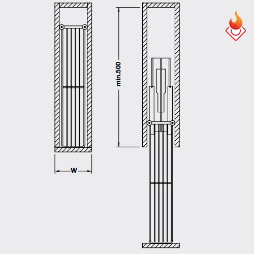 Bộ rổ kéo để gia vị Hafele 549.34.022 - 549.34.021