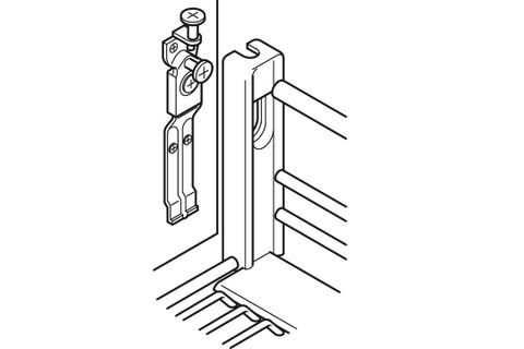 Bộ rổ kéo Hafele 549.24.952 Cooking Agent, cửa bản lề