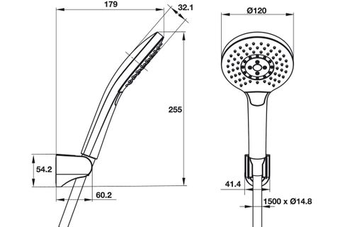 Bộ sen tay AIRSENSE Hafele 485.60.051