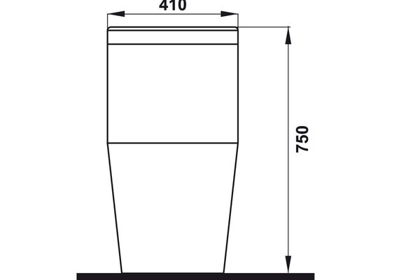Bồn cầu một khối Hafele ICONIC 588.79.402