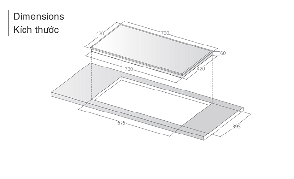 Bếp từ Lorca TA 1008 VN