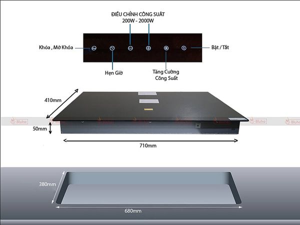 Bếp từ Faster FS 788I nhập khẩu Malaysia