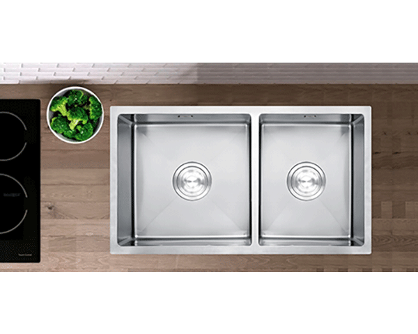 Chậu rửa bát 2 hố Grob GS304-8143HD