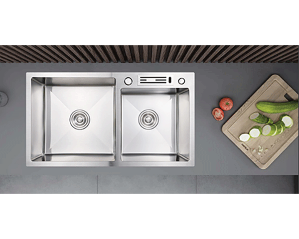 Chậu rửa bát 2 hố Grob GS304-8245/ 8245HD