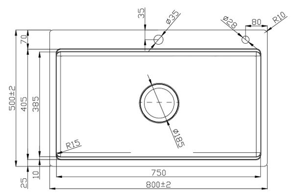 Chậu rửa bát GENTO 1 hố  GT04- 7045