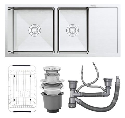 Chậu rửa bát GENTO 2 hố  GT04-10046