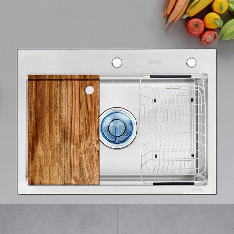 Chậu rửa bát GENTO 1 hố  GT04- 7045