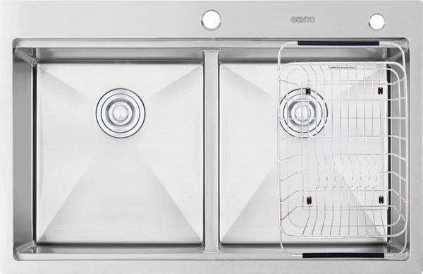 Chậu rửa bát GENTO 2 hố  GT04- 8850