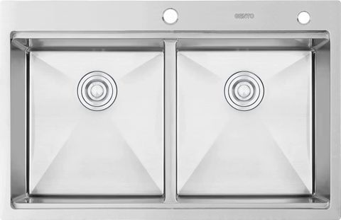 Chậu rửa bát GENTO 2 hố  GT04- 8850