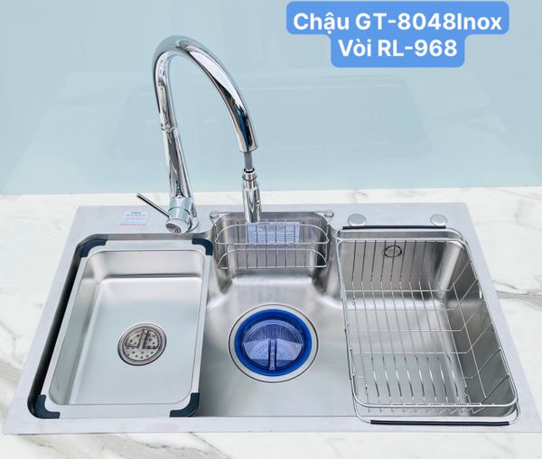 Chậu rửa bát GENTO 1 hố  GT04- 8048