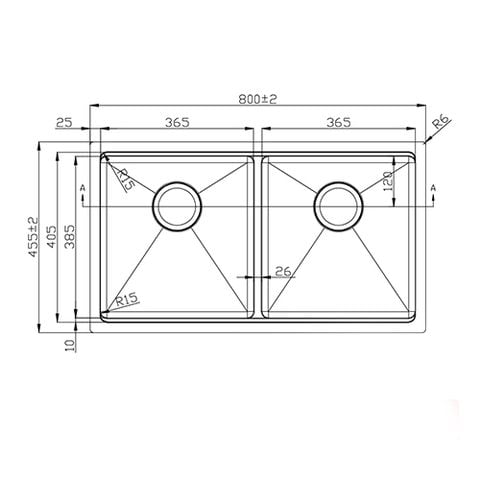 Chậu rửa bát Konox KN8046DUB