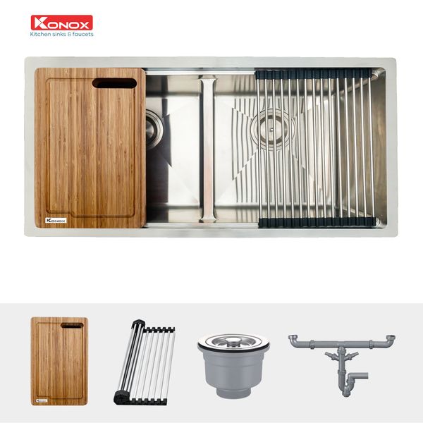 Chậu rửa bát Konox KN8745DUB