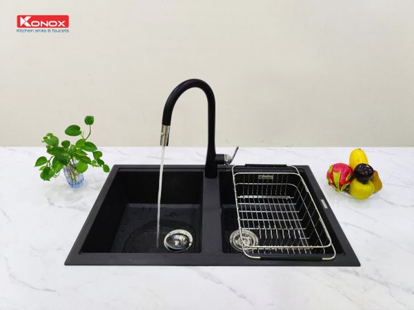 Chậu rửa bát đá Konox Phoenix 860